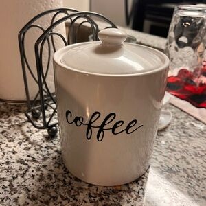 Coffee glass container